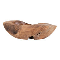 DEKOSCHALE - Teakfarben, Basics, Holz (30/10/30cm)