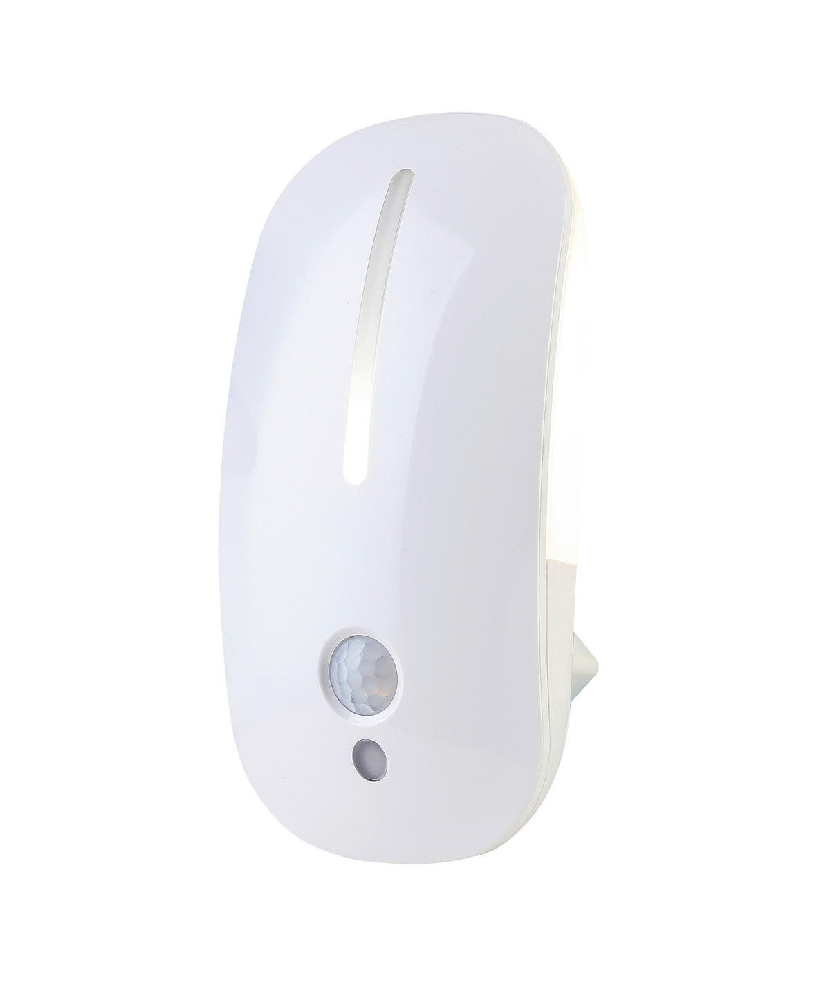 NOČNÉ SVETLO - biela, Basics, plast (6/6/11cm) - Homeware