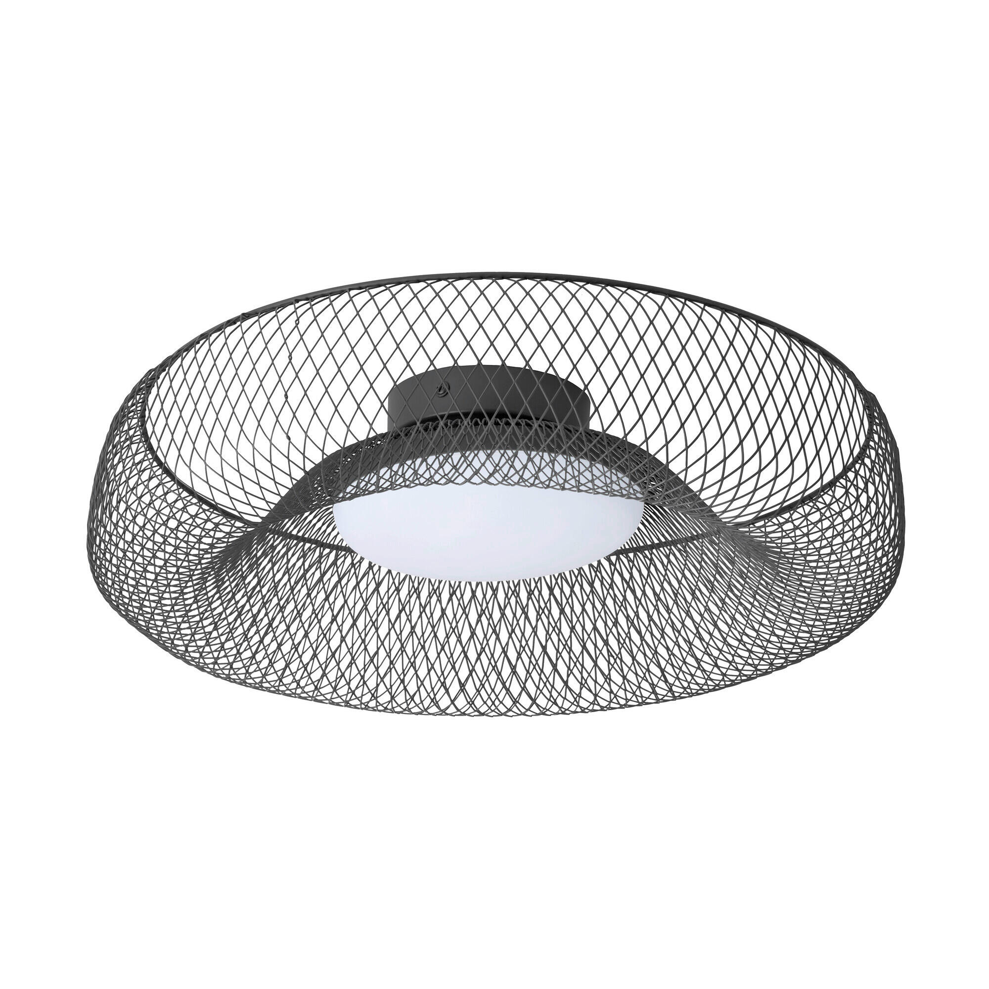 LED-DECKENLEUCHTE 30/11 cm   - Schwarz, Basics, Kunststoff/Metall (30/11cm) - Osram