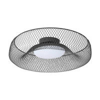 LED-DECKENLEUCHTE 30/11 cm   - Schwarz, Basics, Kunststoff/Metall (30/11cm) - Osram
