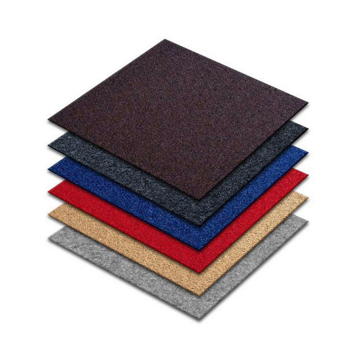 TEPPICHFLIESE - Braun, Basics, Kunststoff/Textil (40/40cm) - Esposa