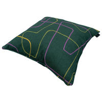 ZIERKISSEN in Grün Struktur  - Grün, Basics, Textil (50/50/8cm)