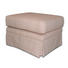 HOCKER Beige, Rot - Beige/Rot, LIFESTYLE, Holz/Textil (74/52/60cm)