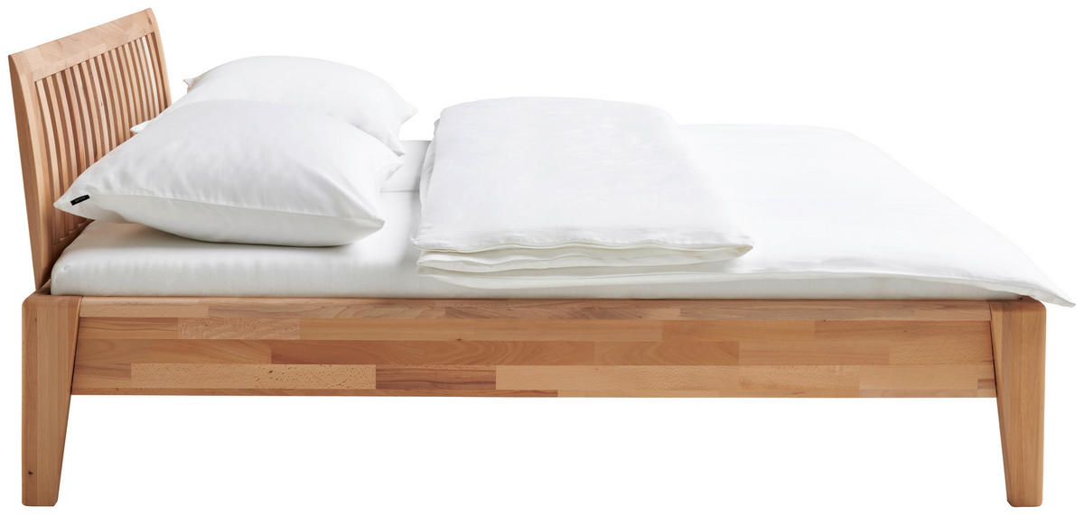 ÁGY 180/200 cm  geszt bükk  - geszt bükk, Natur, fa (180/200cm) - MID.YOU