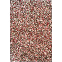 WEBTEPPICH Wohnzimmer 80/150 cm Tanami Rot, Beige, Rostfarben rechteckig  - Rostfarben/Beige, KONVENTIONELL, Textil (80/150cm) - Novel