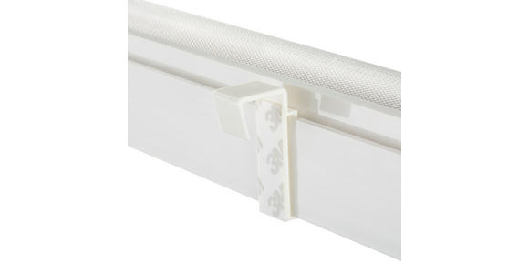 DOPPELROLLO 60/160 cm - Transparent/Weiß, Basics, Textil (60/160cm) - Boxxx
