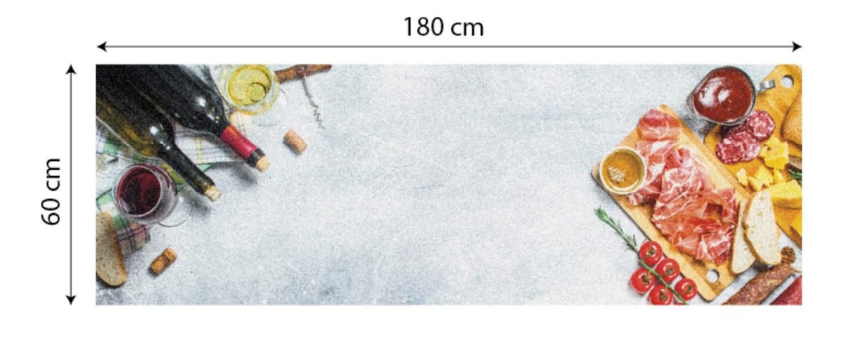 KONYHAI FUTÓ - Basics, műanyag (60/180cm)