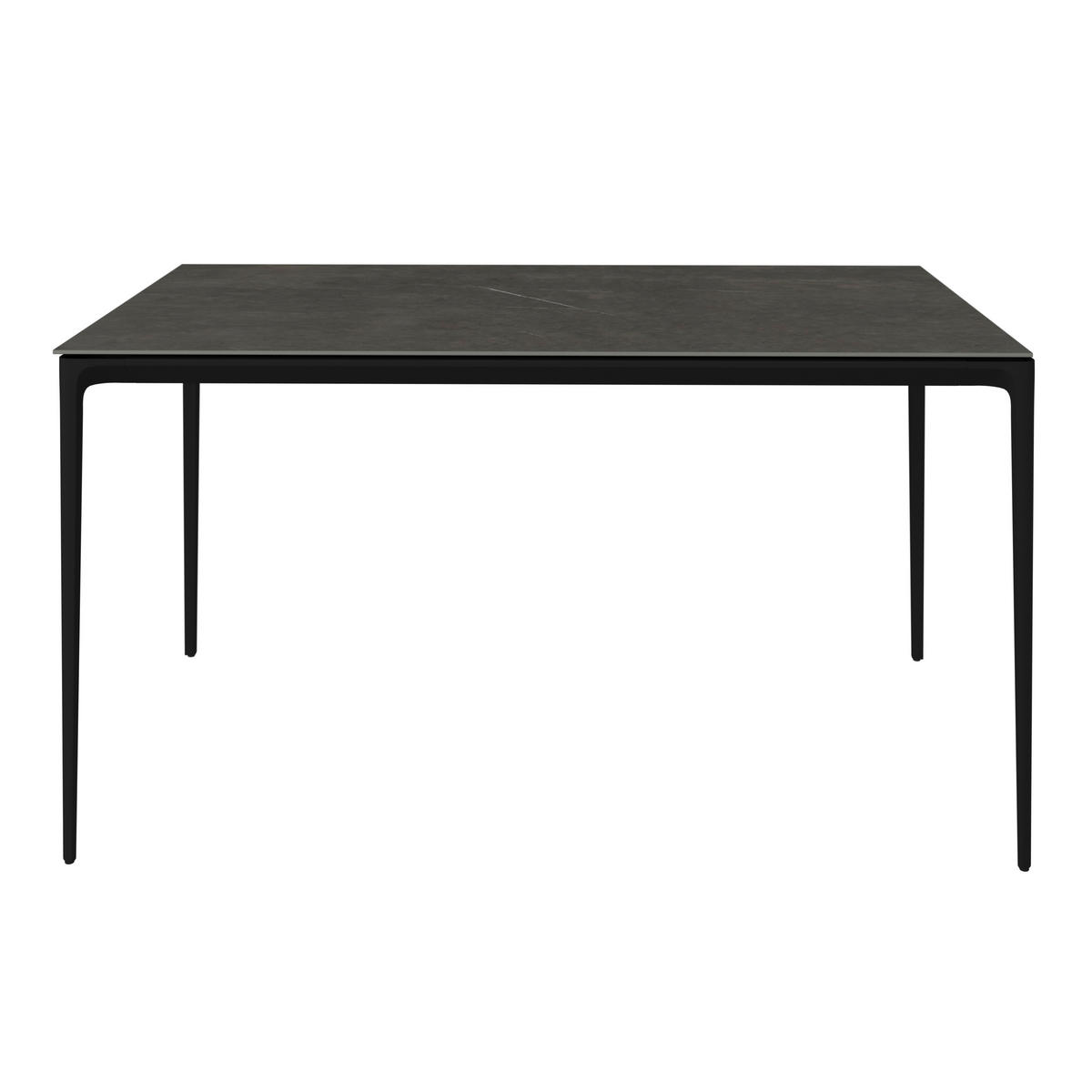 KERTI ASZTAL 140/90/73,5 cm   - antracit, Design, kő/fém (140/90/73,5cm) - Dieter Knoll