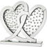 DEKOHERZ - Silberfarben, Design, Glas/Holz (40,5/44,5/9cm) - Ambia Home DEKOHERZ - Silberfarben, Design, Glas/Holz (40,5/44,5/9cm) - Ambia Home