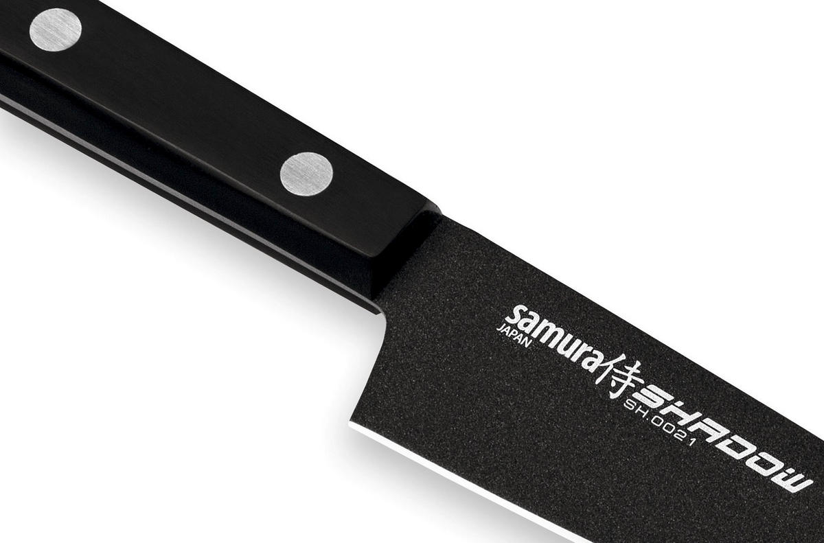 NOŽ UNIVERZALNI  SHADOW        22,5 cm    oplemenjeni čelik - crna, Basics, metal/plastika (22,5cm) - Samura