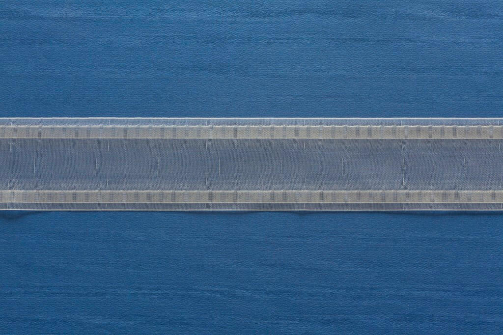TALASASTA TRAKA ZA ZAVESE tekstil - providno, Osnovno, tekstil (7,5cm) - Esposa