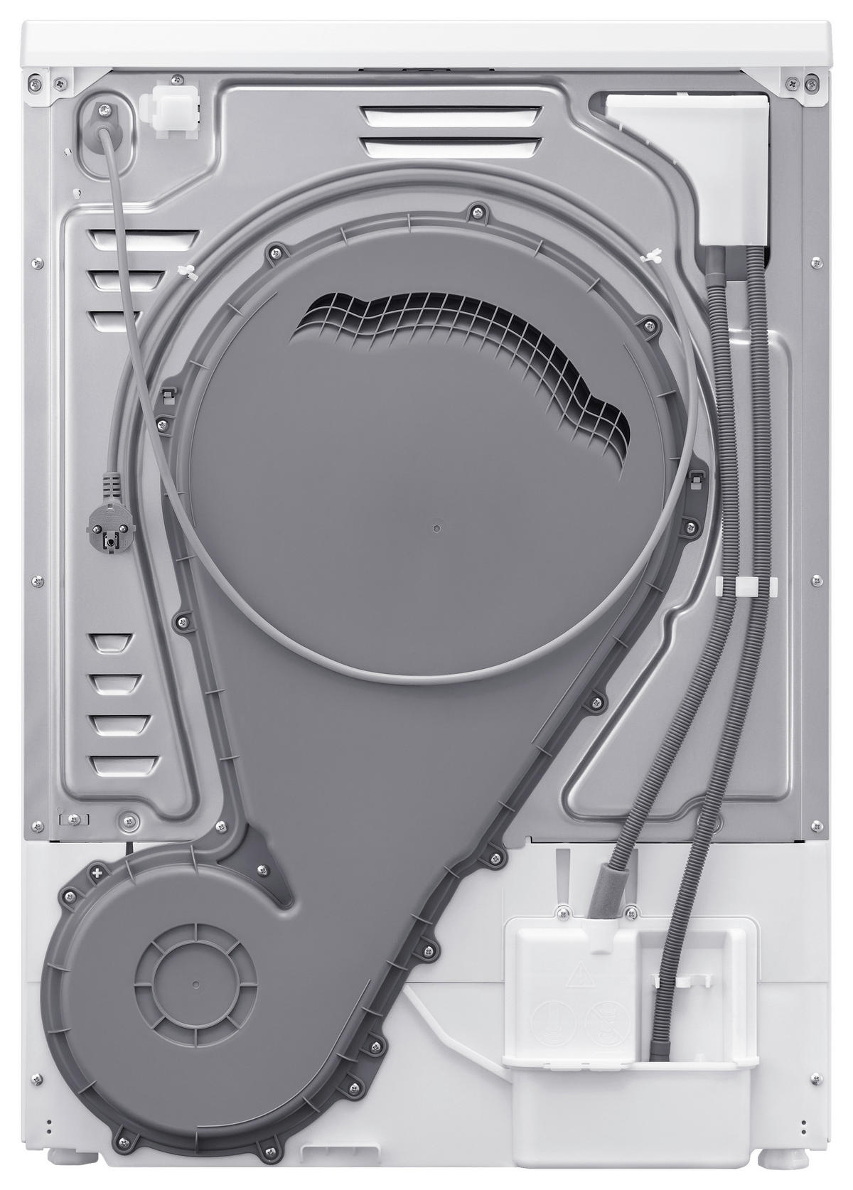 WÄRMEPUMPENTROCKNER DV90DG52A0AEEG  - Weiß, Basics, Glas/Kunststoff (60/85/65cm) - Samsung