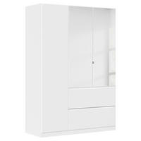 DREHTÜRENSCHRANK in Weiss  - Weiss, Modern, Holzwerkstoff (136/197/54cm) - Rauch Möbel