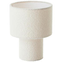 TISCHLEUCHTE 23/30 cm   - Beige, Basics, Textil/Metall (23/30cm)