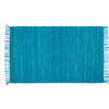 RUČNĚ TKANÝ KOBEREC, 70/120 cm, tyrkysová - tyrkysová, Basics, textil (70/120cm) - Boxxx