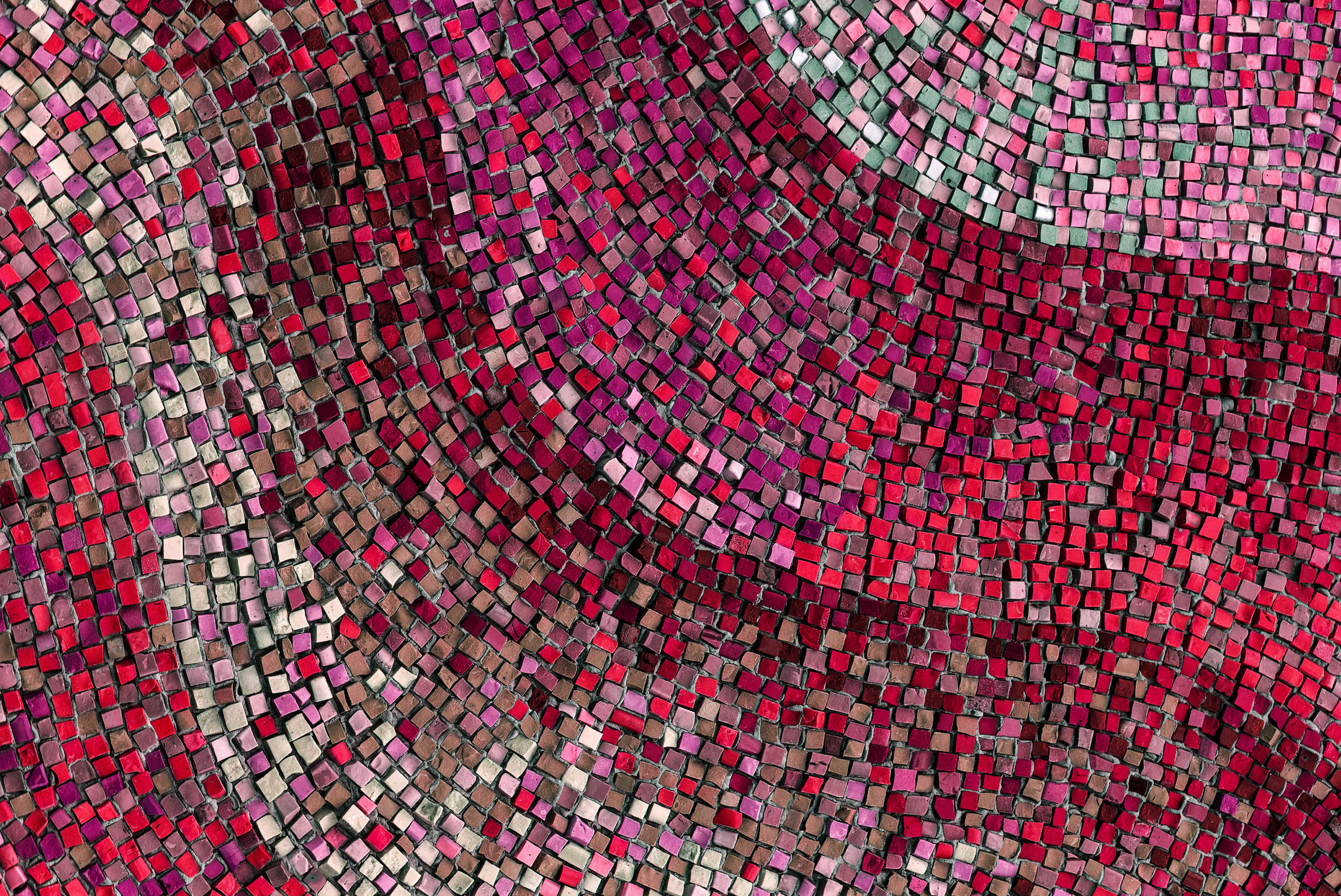 OUTDOORTEPPICH 40/60 cm  - Pink, Design, Kunststoff (40/60cm)