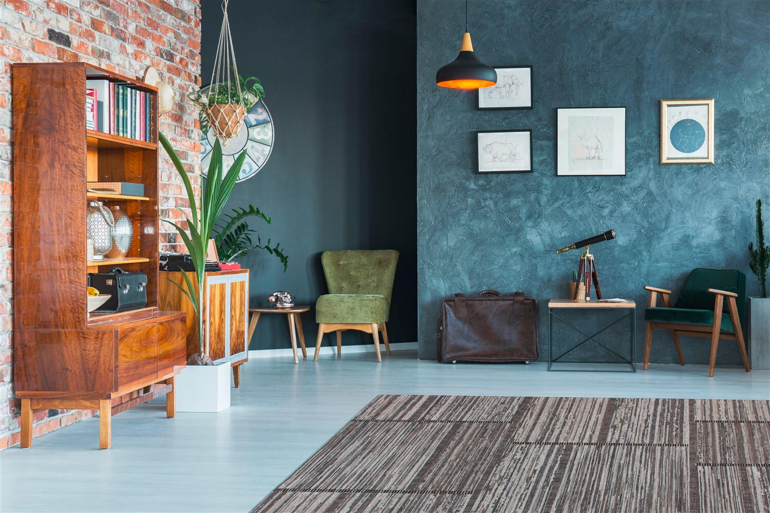 FLACHWEBETEPPICH 160/230 cm Phoenix 112 Natur / Grau Grau, Naturfarben  - Naturfarben/Grau, KONVENTIONELL, Textil (160/230cm)