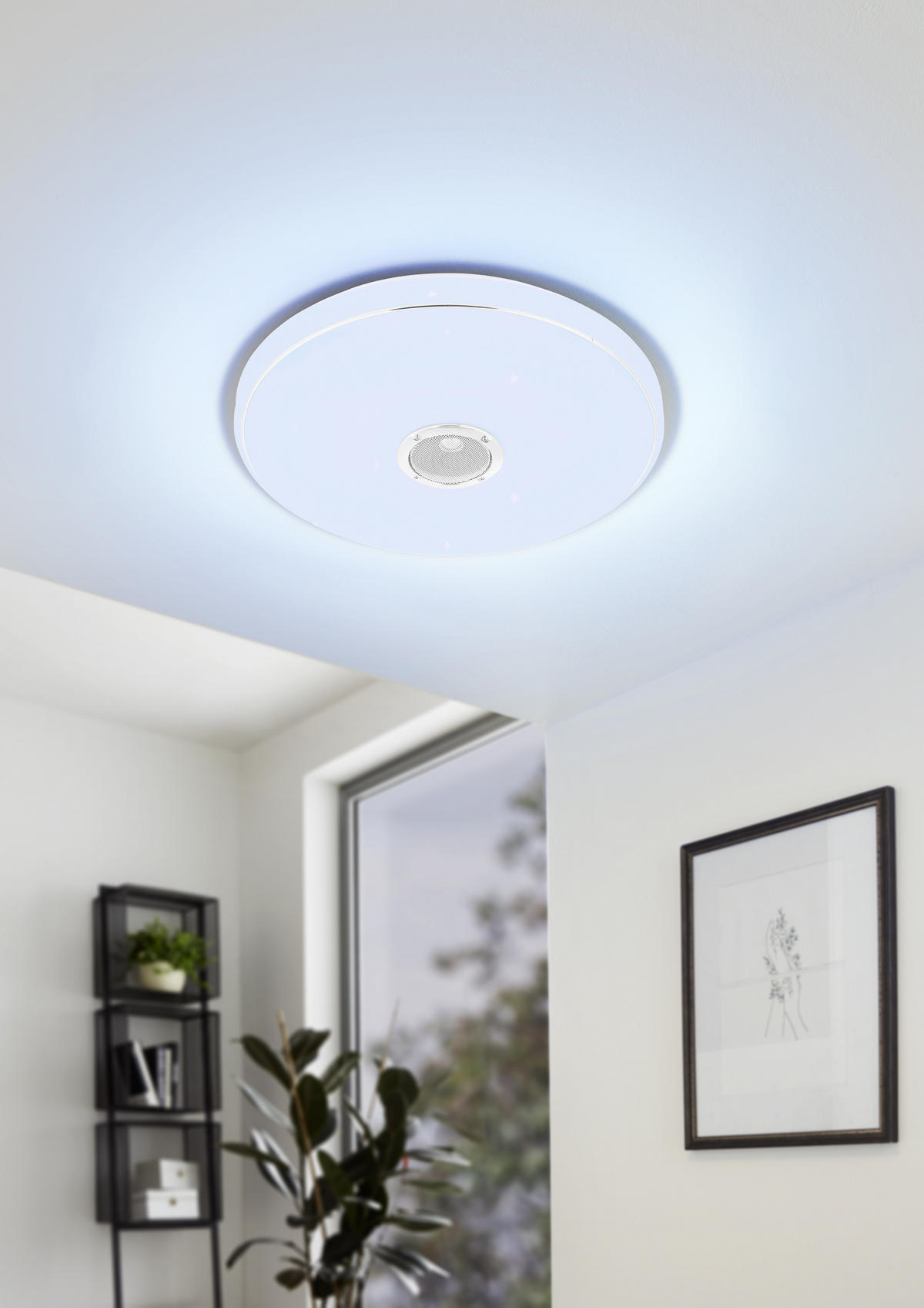 LED-DECKENLEUCHTE - Weiß, MODERN, Kunststoff (40/5,5cm)