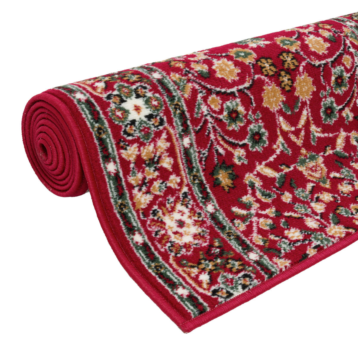 LÄUFER 60/450 cm Shiraz Creme, Rot, Beige  - Beige/Rot, LIFESTYLE, Textil (60/450cm)