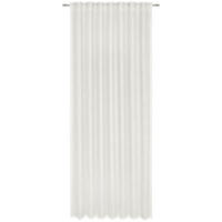 HOTOVÝ ZÁVĚS, poloprůhledné, 140/245 cm - slonovinová/šampaňská, Natur, textil (140/245cm) - Esposa