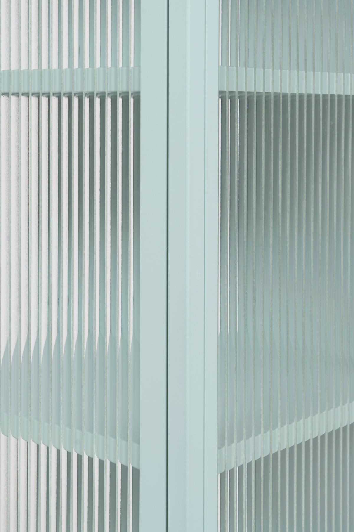 VITRINA 80/160/40 cm   - boje mente/zlatne boje, Design, staklo/metal (80/160/40cm) - MID.YOU