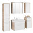 HÄNGESCHRANK - Chromfarben/Eichefarben, Design, Holz (40/72/20cm) - Xora HÄNGESCHRANK - Chromfarben/Eichefarben, Design, Holz (40/72/20cm) - Xora