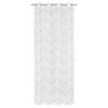 ÖSENVORHANG halbtransparent  - Grau, Design, Textil (135/245cm) - Esposa