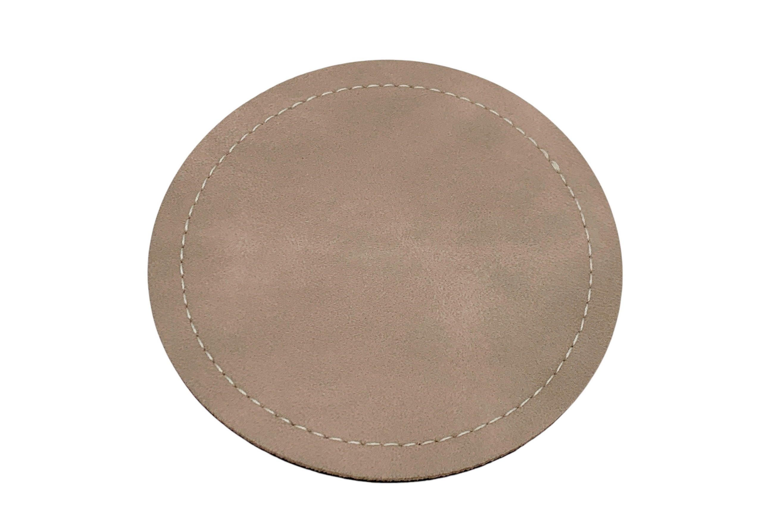 GLASUNTERSETZER 4-teilig  - Beige, Design, Kunststoff (10/0,3cm) - Dieter Knoll