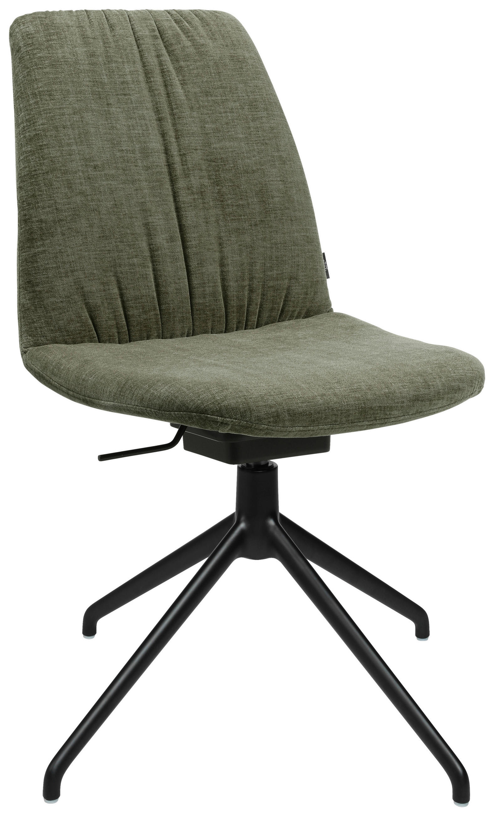 STUHL Flachgewebe Grün - Grün, Design, Textil/Metall (46/85-88/55cm) - Johann Jakob