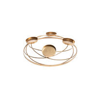 ADVENTKRANZ - Goldfarben, Basics, Metall (45/10cm)