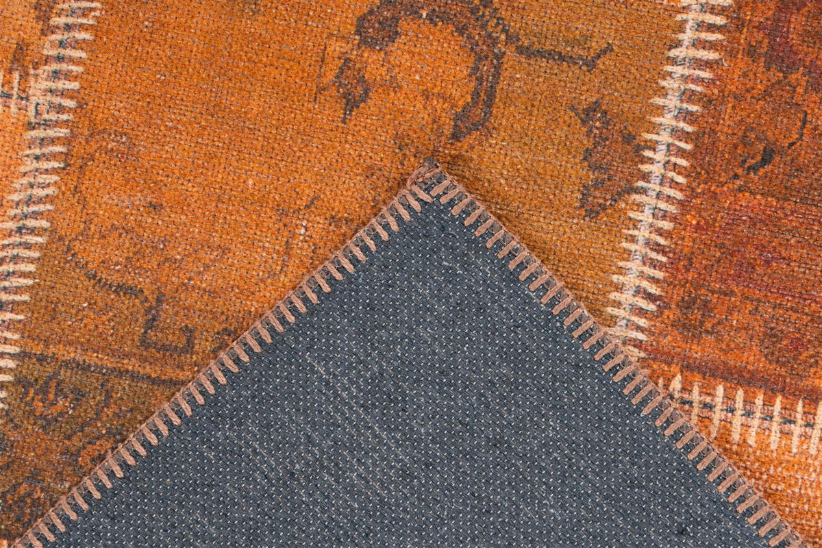 FLACHWEBETEPPICH 75/150 cm Faye 525 Gold Goldfarben  - Goldfarben, Basics, Textil (75/150cm) - Novel