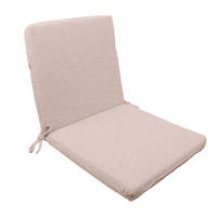 GARTENSITZKISSEN Beige Uni  - Beige, Konventionell, Textil (48/95cm) - Dieter Knoll