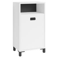 UNTERSCHRANK 42/77,5/31 cm   - Schwarz/Weiß, MODERN, Holzwerkstoff/Kunststoff (42/77,5/31cm) - MID.YOU