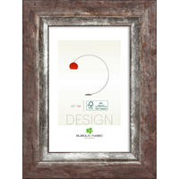 RAHMEN  - Rotbraun, Basics, Holz (74,6cm)