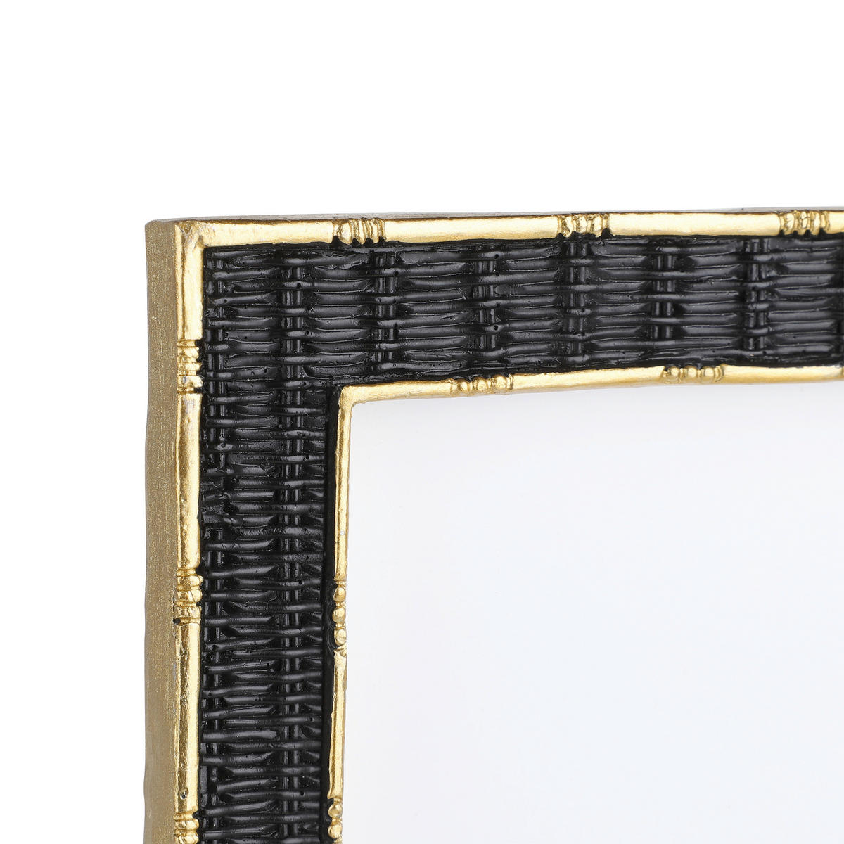 BILDERRAHMEN 16,8/2/21,5 cm  - Goldfarben/Schwarz, Trend, Glas/Kunststoff (16,8/2/21,5cm) - Eglo