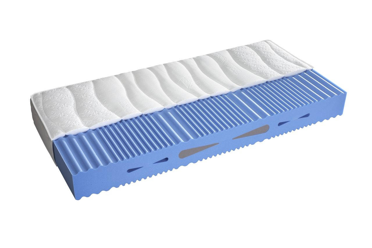 DUŠEK OD KOMFORNE PENE 90/200 cm - Osnovno, tekstil (90/200cm) - Optimo