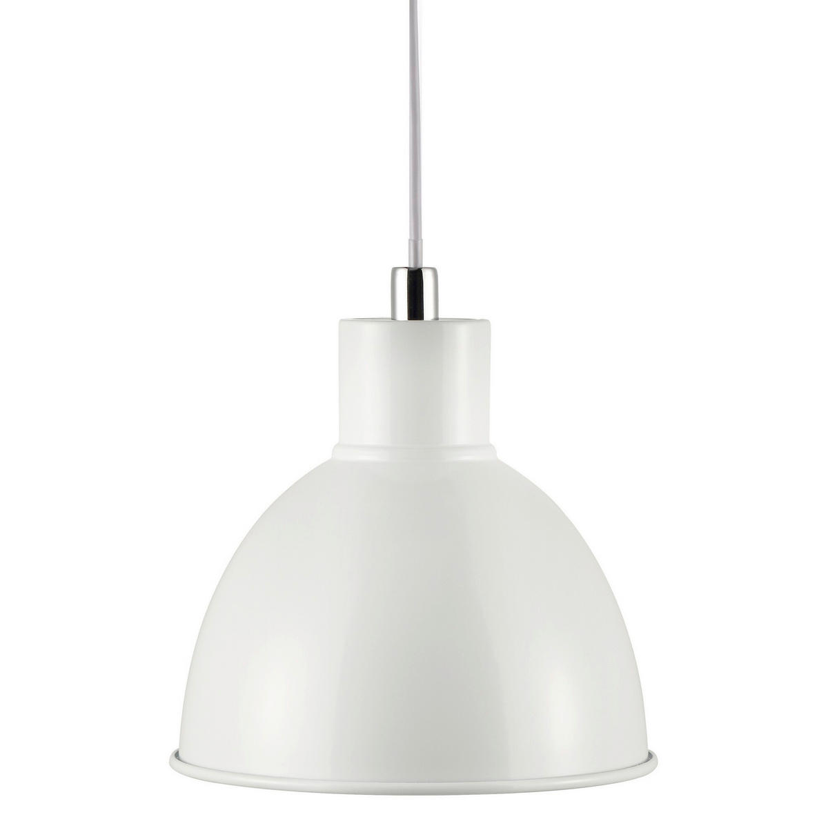 PENDELLEUCHTE Pop 20/21.5/21.5 cm  - Weiß, Design, Metall (20/21.5/21.5cm) - Nordlux