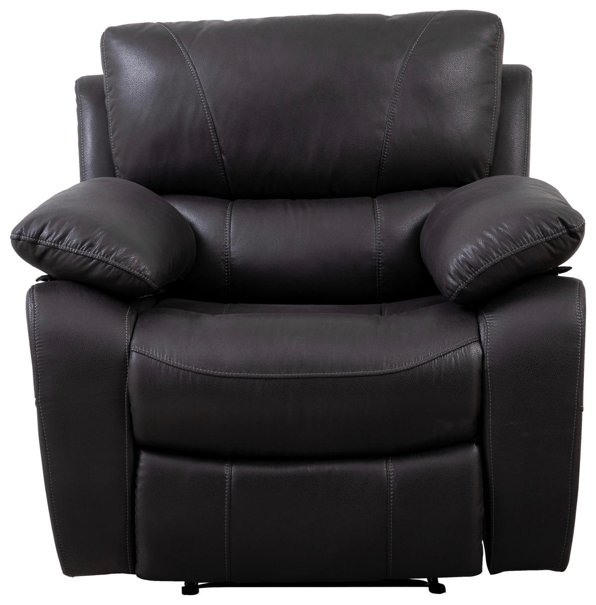 1-SITS i svart  - svart, Klassisk, trä/textil (100/100/99cm) - Chilliano