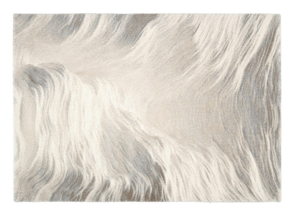 TEPPICH 160/230 cm Seraphin Liora Grau, Hellgrau, Beige  - Beige/Hellgrau, Design, Textil (160/230cm) - Novel
