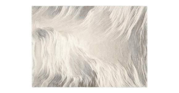 WEBTEPPICH 65/130 cm Seraphin Liora Grau, Hellgrau, Beige  - Beige/Hellgrau, Design, Textil (65/130cm) - Novel