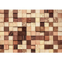 FOTOTAPET 368/254 cm  - brun/naturfärgad, Klassisk, papper (368/254cm) - Komar