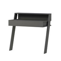 SCHREIBTISCH  in Anthrazit  - Anthrazit, Design, Holzwerkstoff (94/91/50cm) - Livetastic