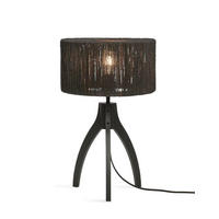 STOLNÍ LAMPA, nástěnný stmívač, 30/41/30 cm - černá, Trend (30/41/30cm) - Good & Mojo