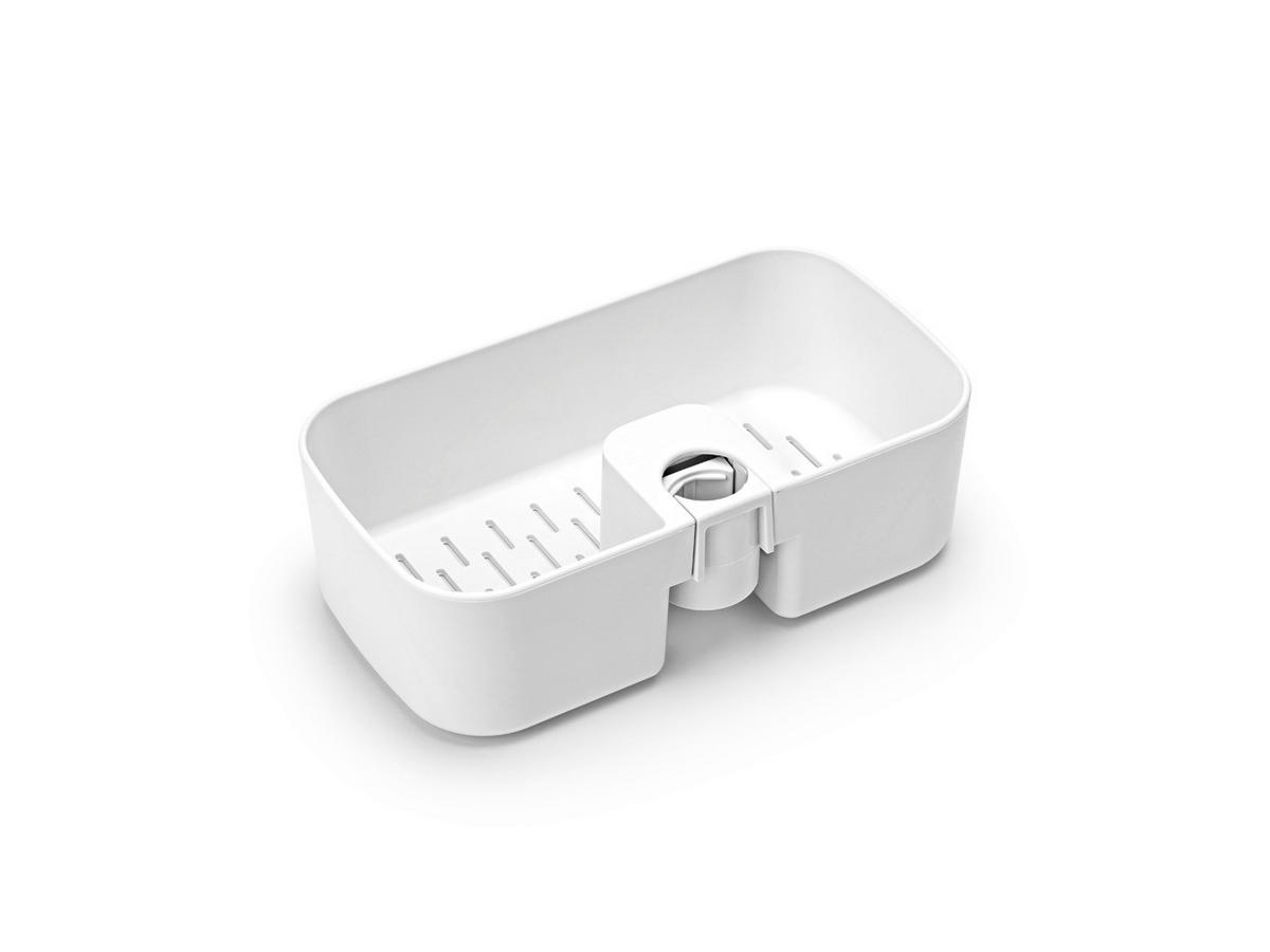 KORPA ZA TUŠ KABINU  plastika  - bela, Osnovno, plastika (13,3/7,5/24,4cm) - Brabantia