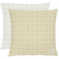 OUTDOOR-KISSENHÜLLE Outdoor 46/46 cm  - Beige/Weiß, Basics, Textil (46/46cm) - Ambia Garden