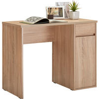 SCHREIBTISCH 91,5/50/75 cm Eichefarben Stauraum  - Eichefarben, KONVENTIONELL, Holzwerkstoff (91,5/50/75cm) - Cantus