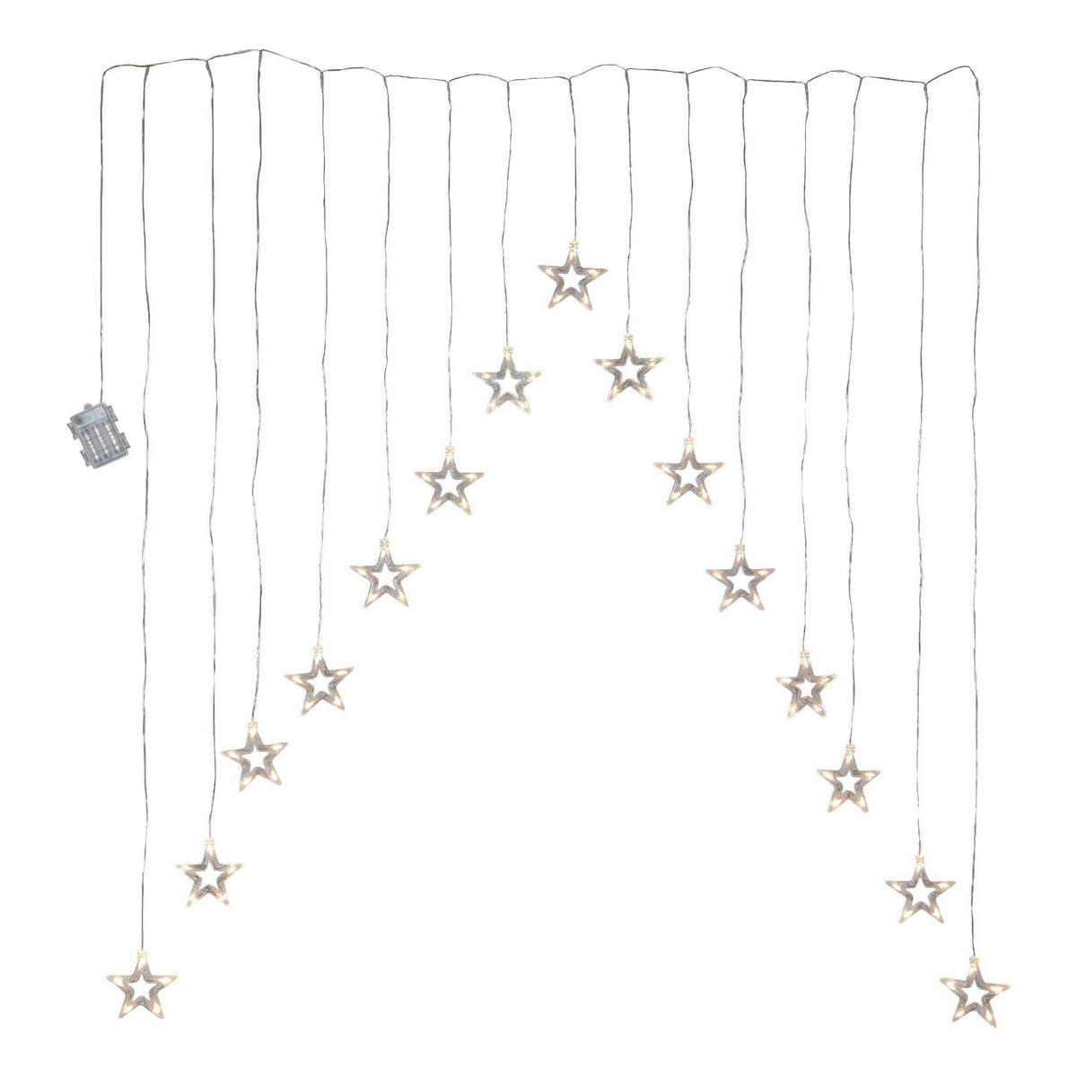 LICHTERKETTE  - Transparent, Basics, Kunststoff (125/1/120cm) - Eglo