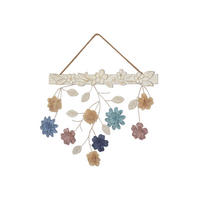 WANDDEKO Metall, Holzwerkstoff  - Multicolor/Creme, Design, Holzwerkstoff/Metall (4/58/59cm) - MID.YOU