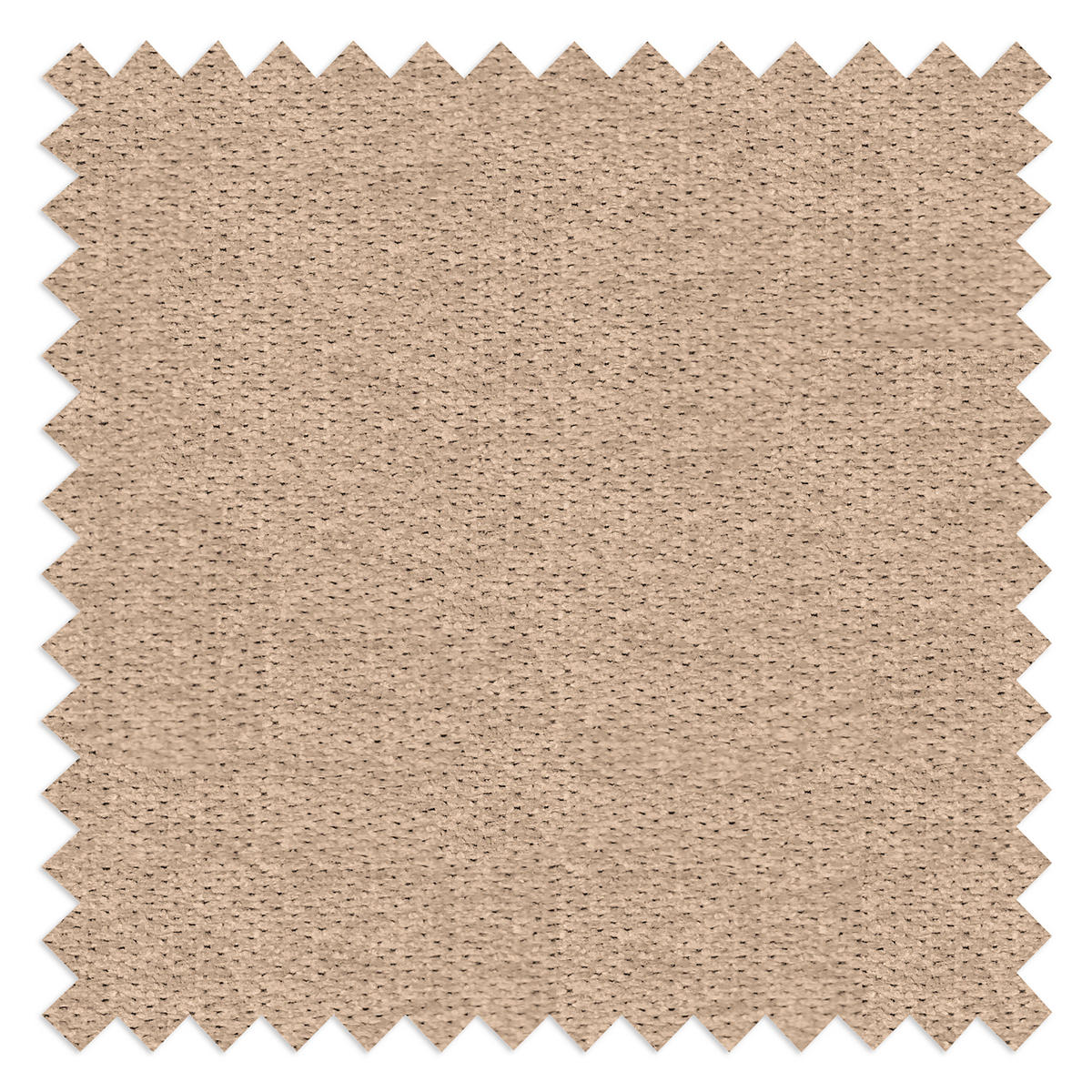 ECKSOFA inkl. Hocker Ariella Creme Mikrofaser  - Creme/Naturfarben, Design, Holz/Textil (161/231cm) - Livetastic