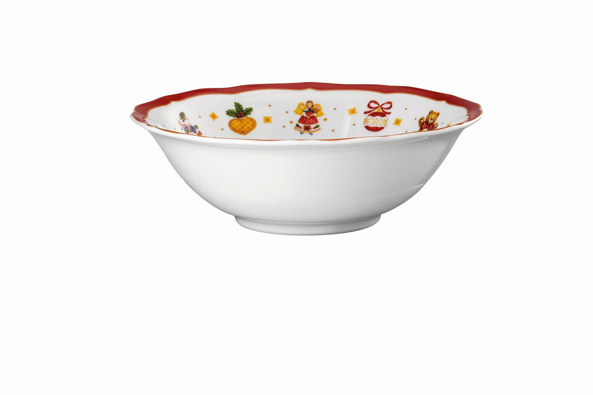 SKLEDA   keramika        17/17/6 cm  - bela, Basics, keramika (17/17/6cm) - Hutschenreuther